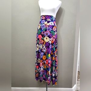 Bright Flowing LuLaRoe Maxi Size Large
